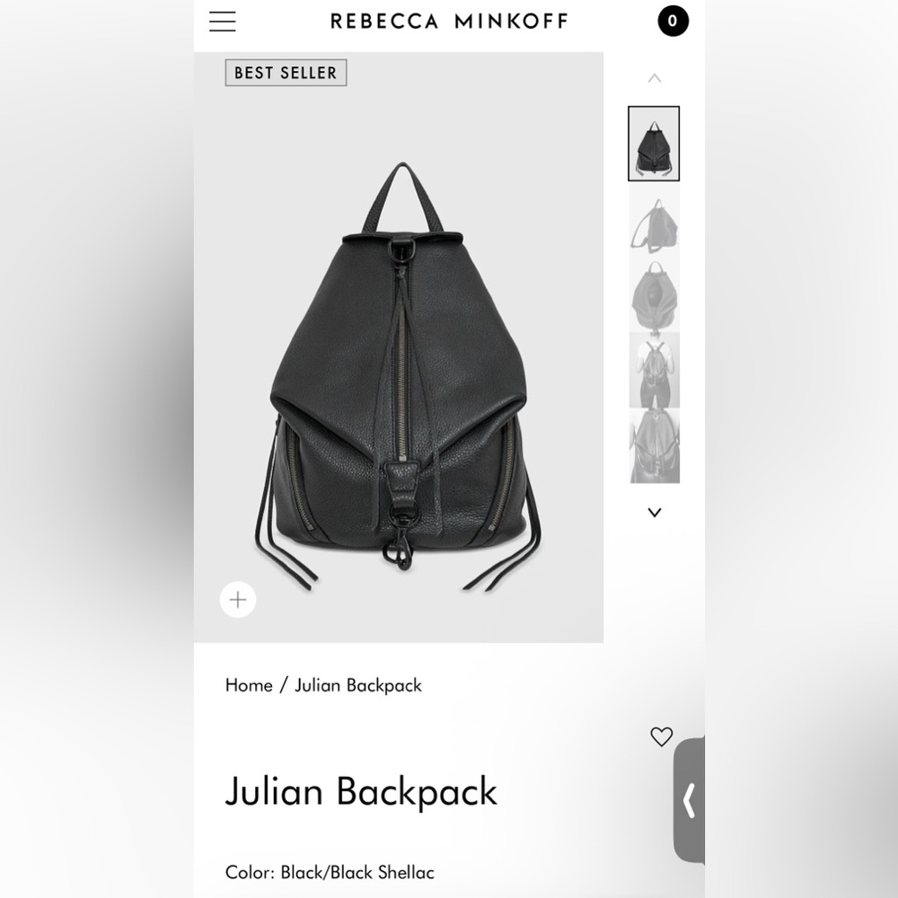 PRE-LOVED REBECCA MINKOFF JULIAN BACKPACK